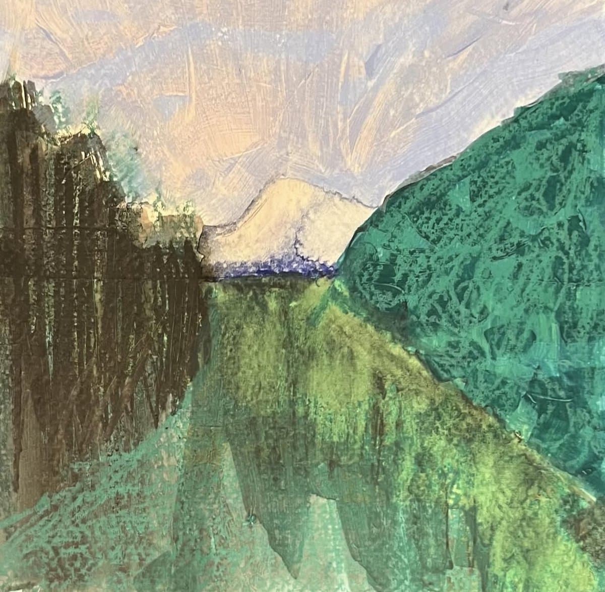 Point of View acrylic painting