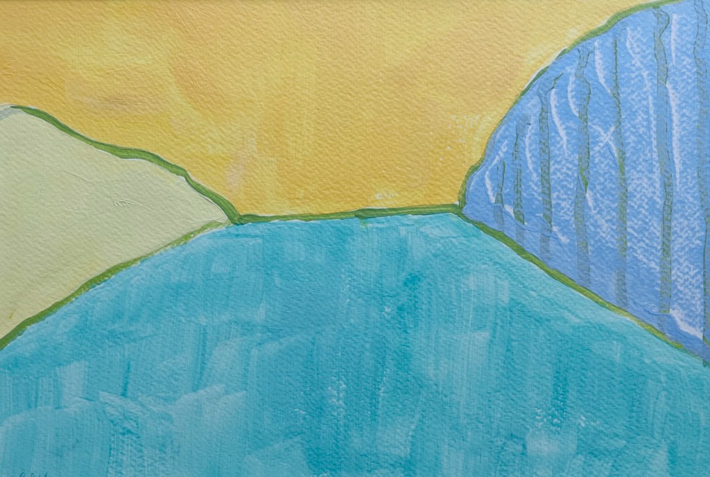 Early Morning acrylic painting