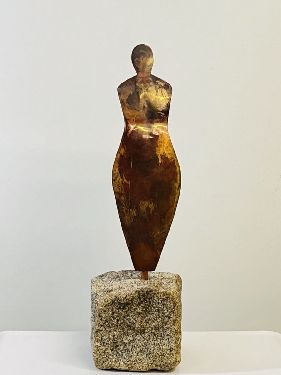 Solo copper sculpture