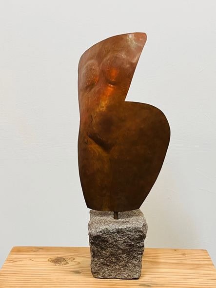 Turning Torso copper sculpture